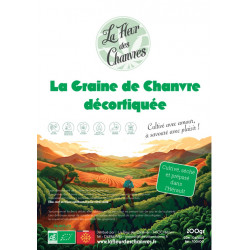 graines de chanvre décortiquées