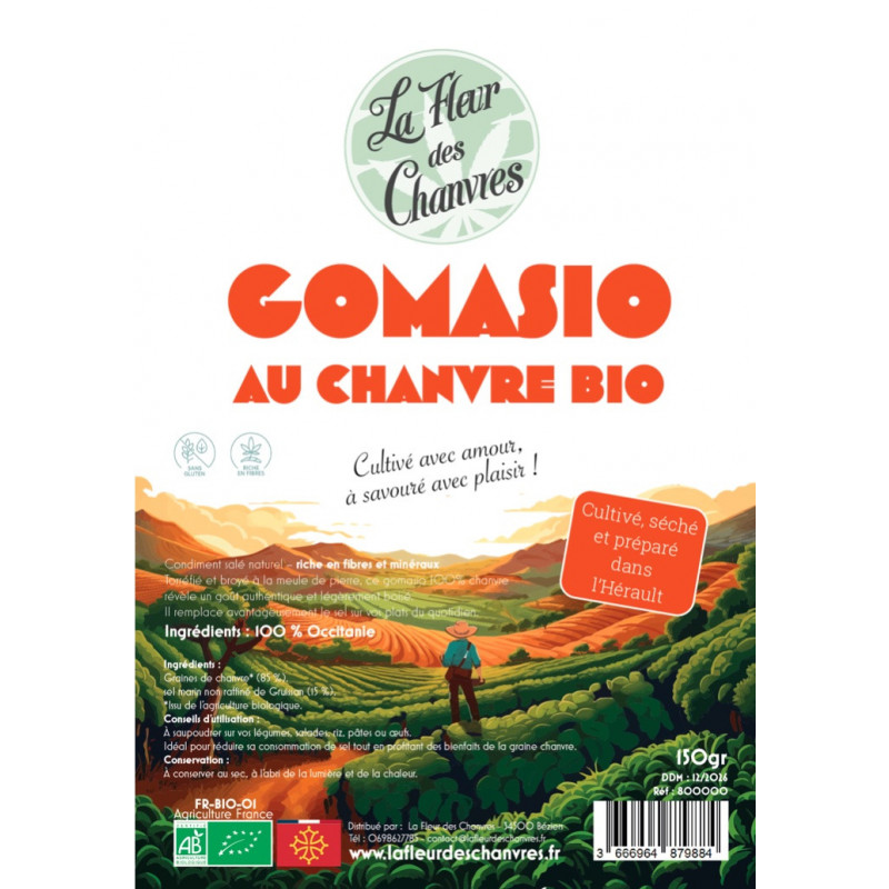 Gomasio au Chanvre