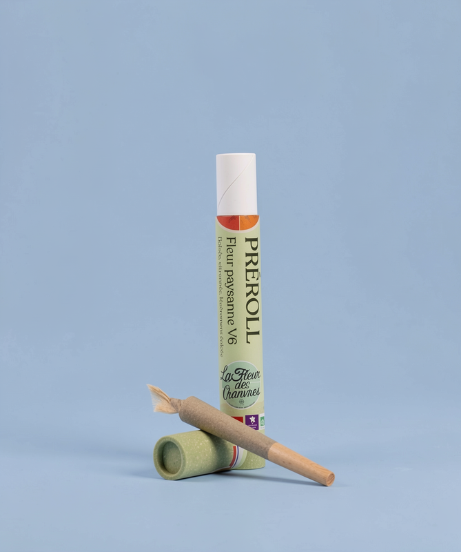 Pré-Roll Fleurs de Chanvre Bio Premium Les Fleurs Paysannes V6