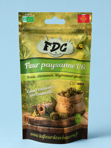 Fleurs de chanvre Bio Premium V6 Outdoor 10gr