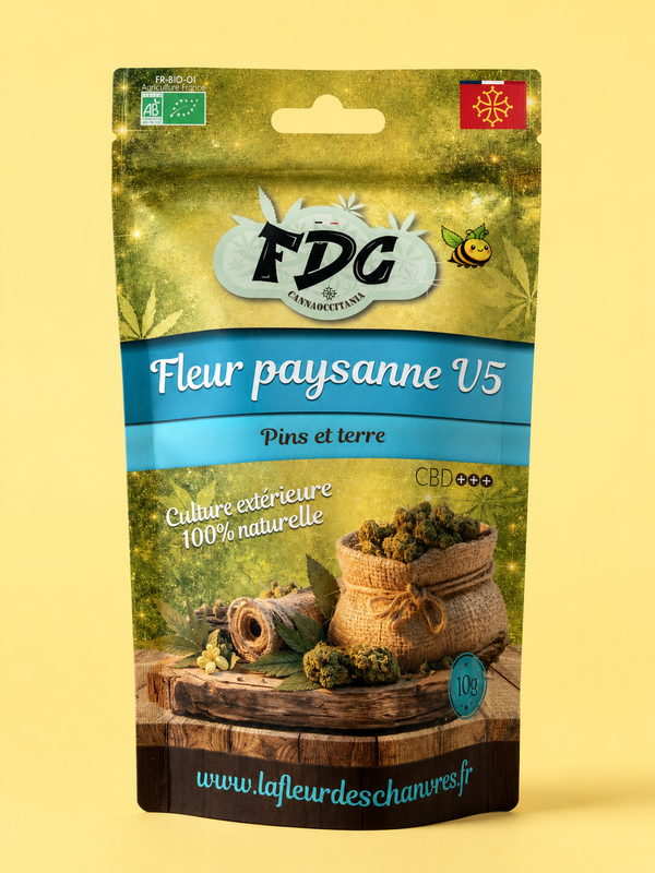Fleurs de chanvre Bio Premium V5 Outdoor