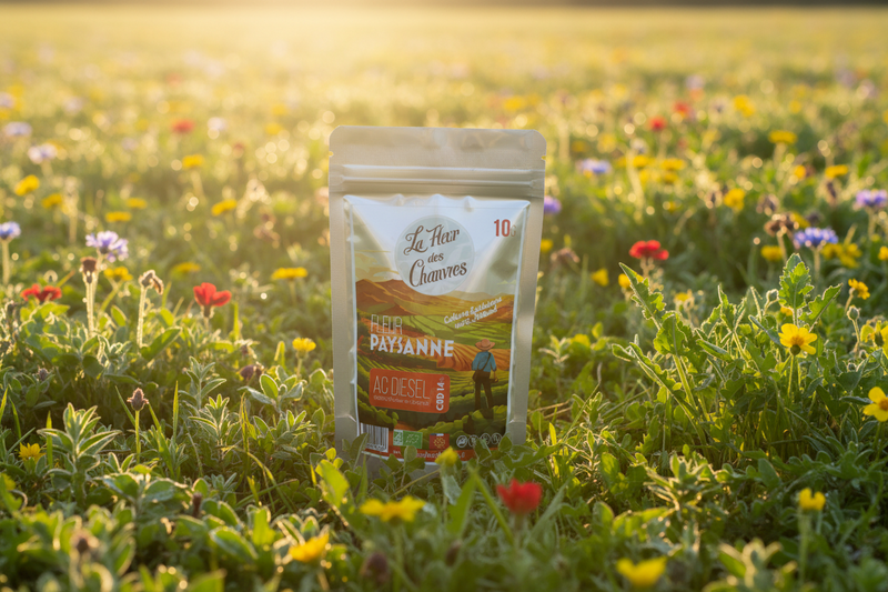 Fleurs de CBD Bio Premium AC Diesel Outdoor 10gr