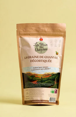 Graine de chanvre décortiquée